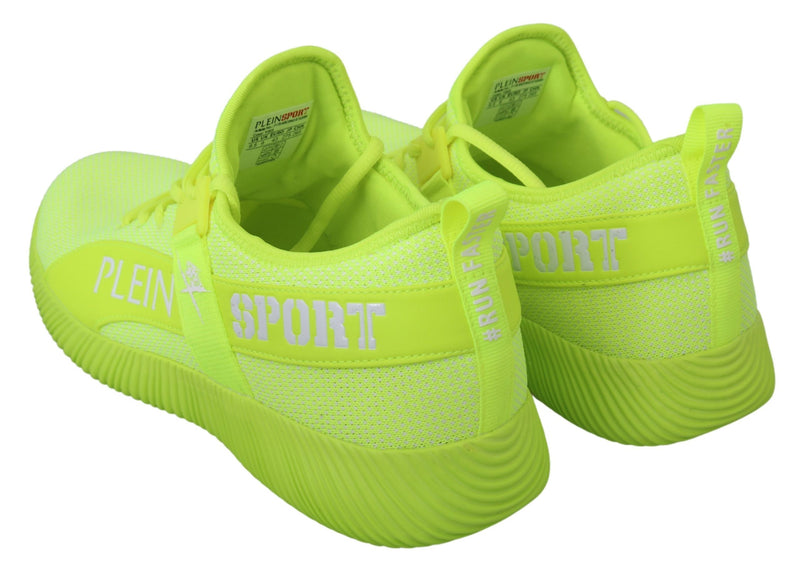 Philipp Plein Stylish Light Green Casual Men's Sneakers