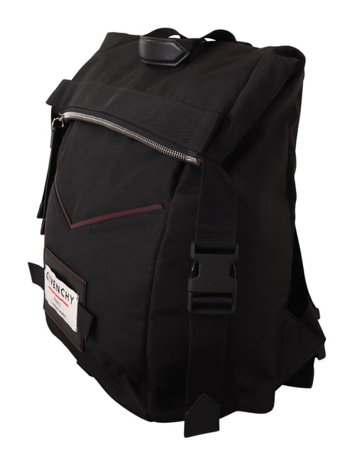 Givenchy Black Fabric Downtown Top Zip Men's Backpack