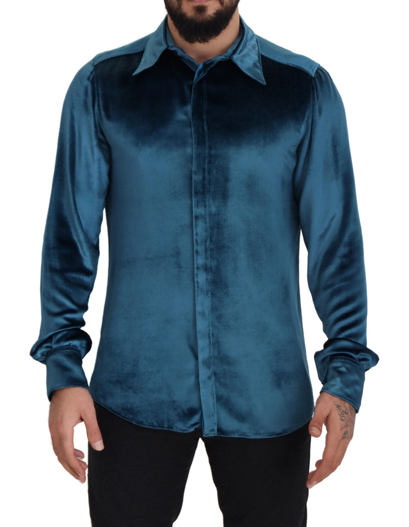 Men's Cotton Martini-fit shirt with branded tag