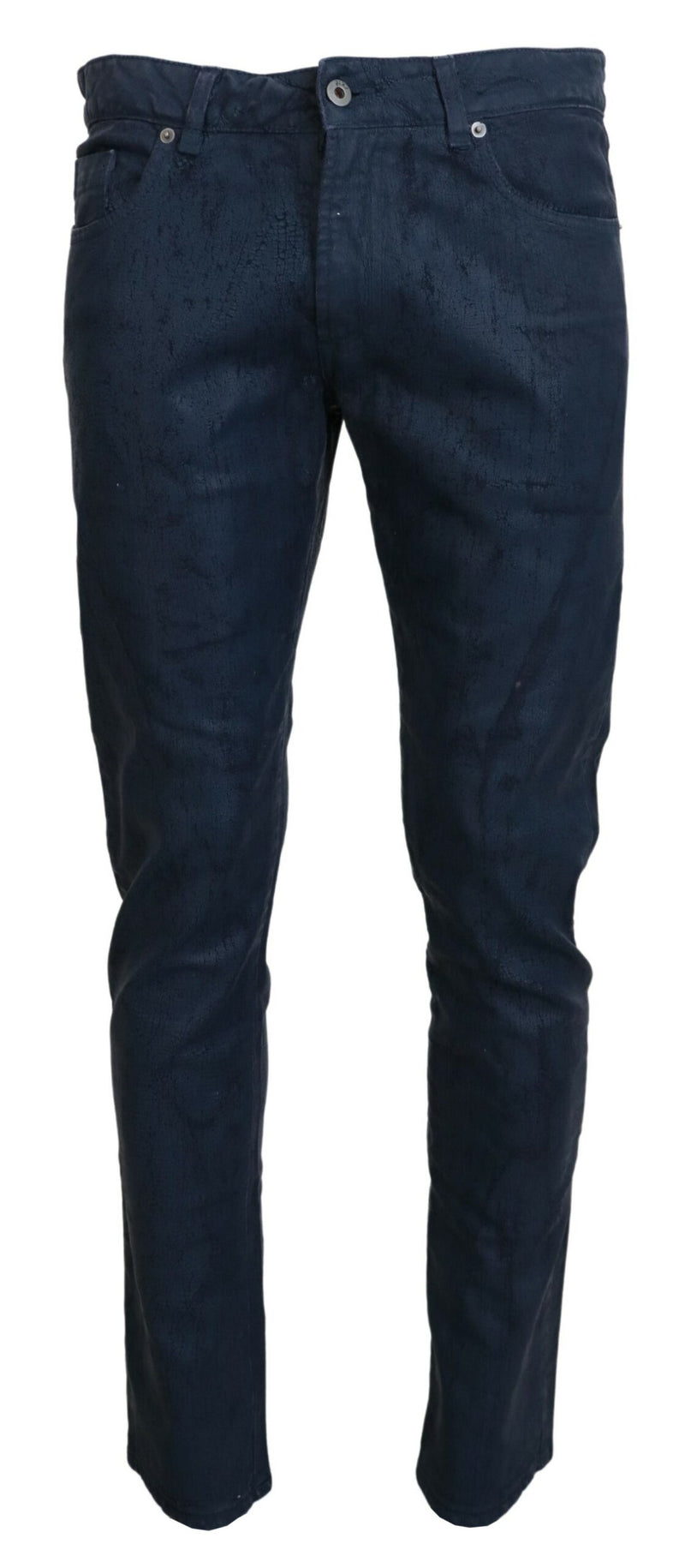 Exte Chic Tapered Blue Denim Men's Jeans