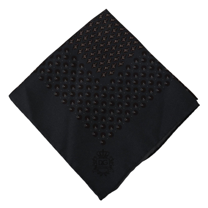 Dolce & Gabbana Multicolor Silk Pocket Square Men's Handkerchief