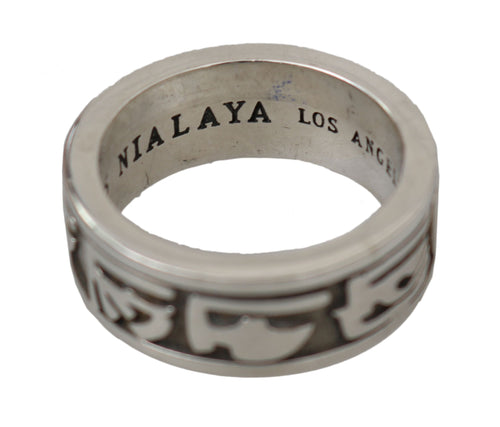 Nialaya Elegant Silver Sterling Men's Men's Ring