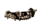 Dolce & Gabbana Embroidered Silk Crystal Women's Tiara