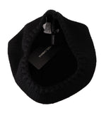 Dolce & Gabbana Elegant Virgin Wool Slouch Women's Hat
