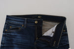 Just Cavalli Chic Low Waist Denim Pants in Women's Blue