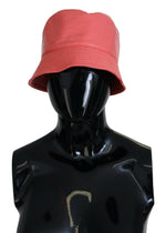 Dolce & Gabbana Elegant Peach Bucket Hat - Summer Chic Women's Essential