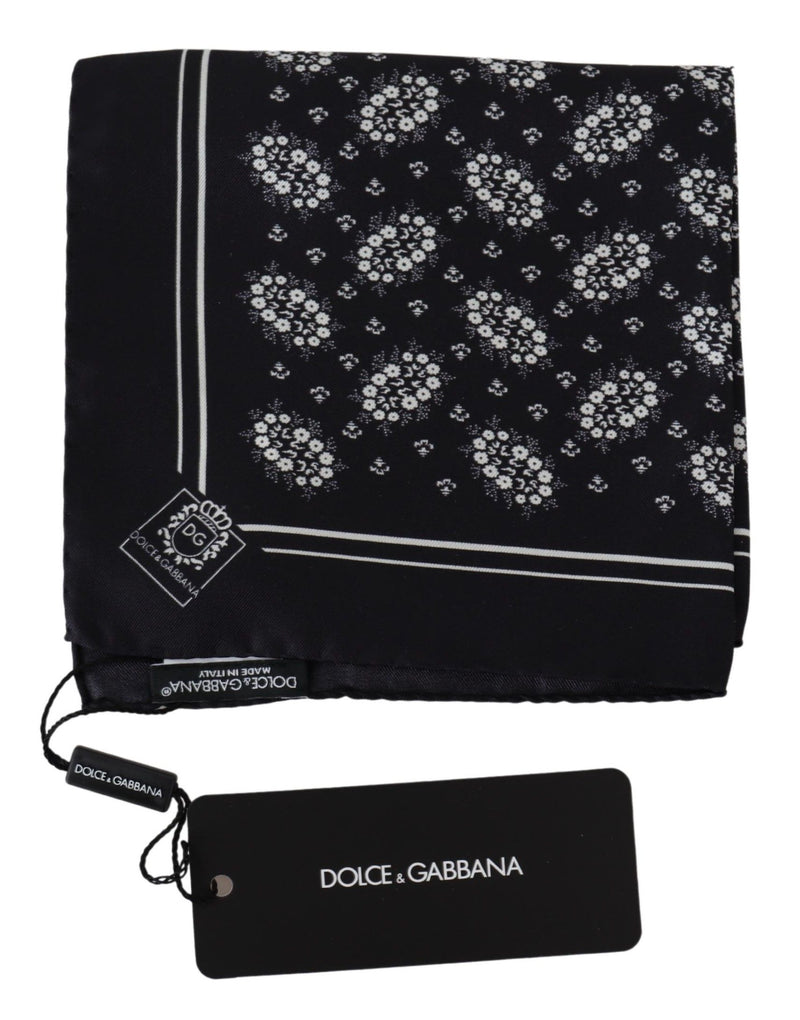 Dolce & Gabbana Elegant Silk Patterned Pocket Men's Square