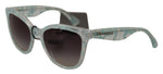 Dolce & Gabbana Sicilian Lace Crystal Acetate Women's Sunglasses