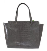 Kate Spade Chic Elissa Gray Leather Women's Handbag