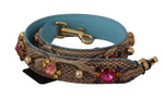 Dolce & Gabbana Elegant Python Leather Shoulder Strap Women's Accessory