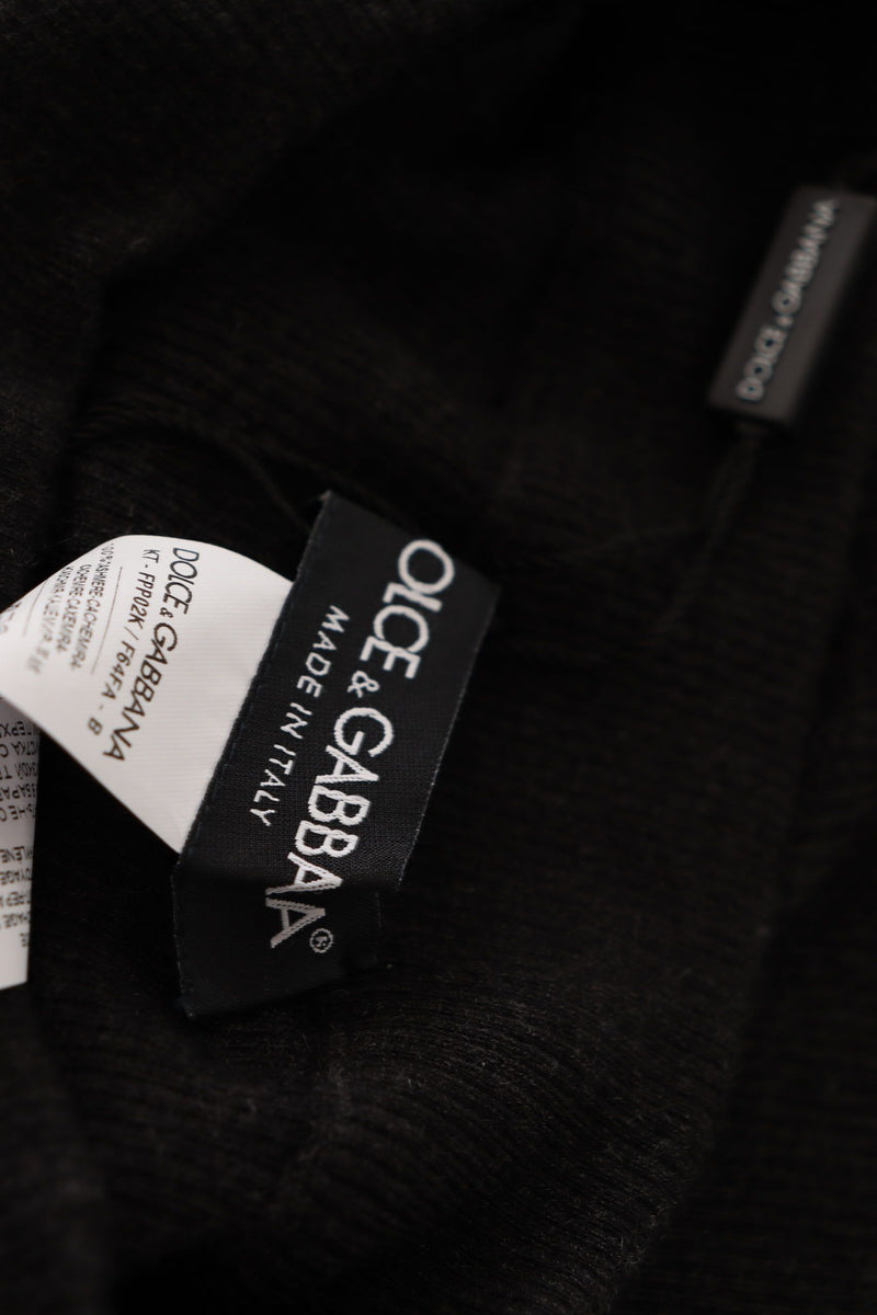 Dolce & Gabbana Gray Cashmere Tights Stocking Pantyhose Women's Socks