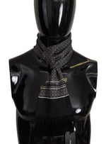 Dolce & Gabbana Elegant Geometric Silk Men's Men's Scarf