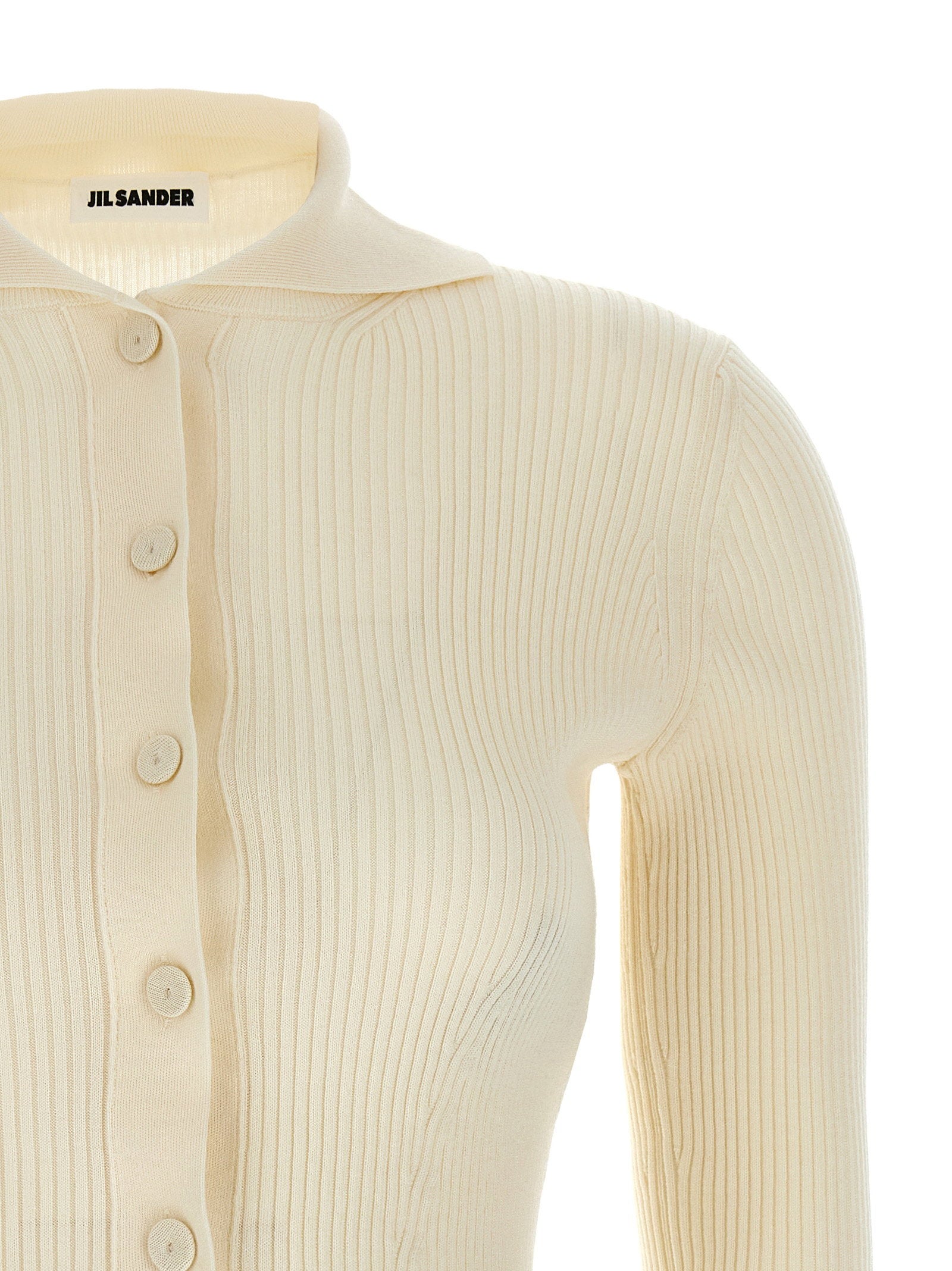 Jil Sander Women's Ribbed Cardigan
