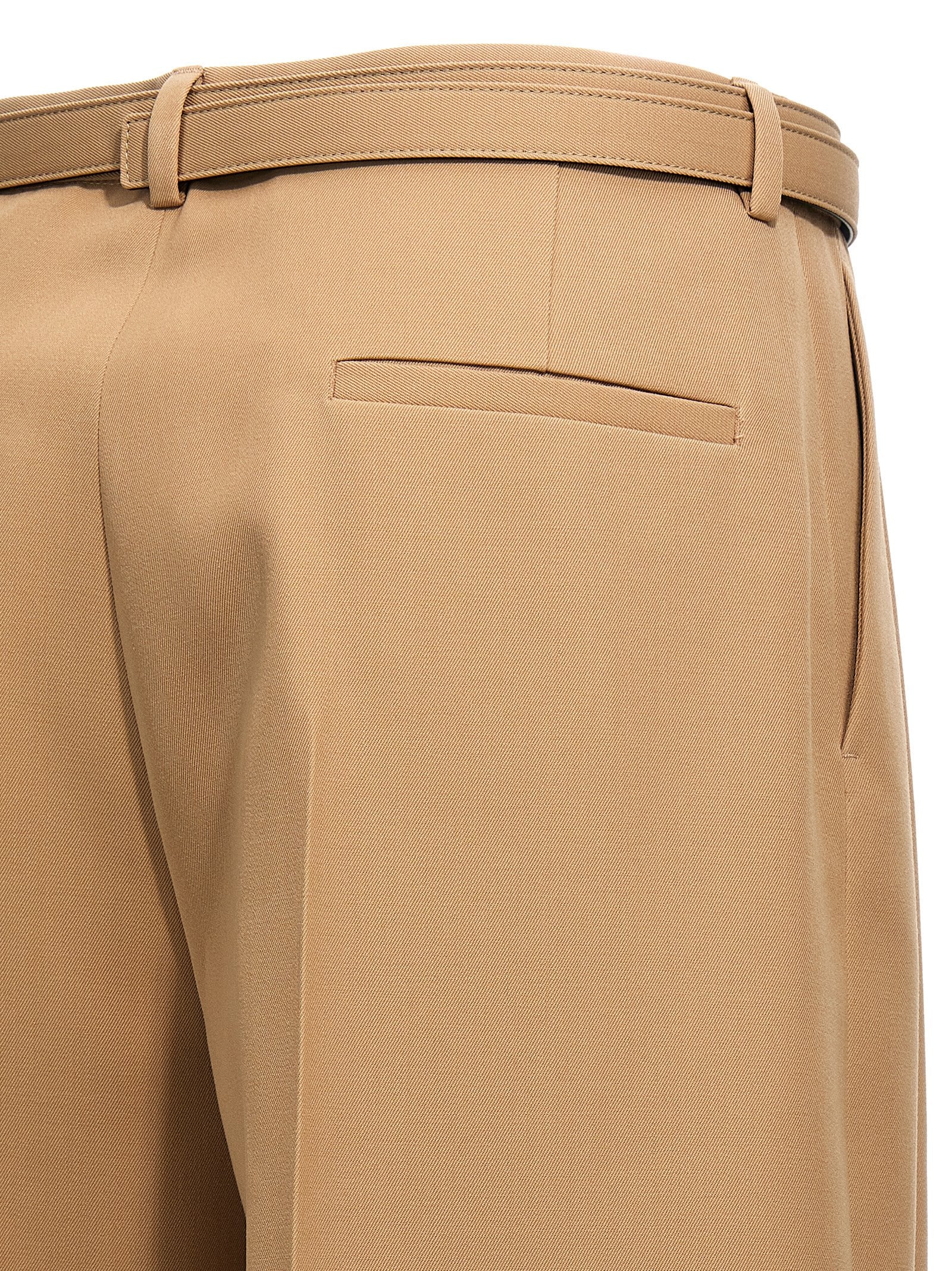 Jil Sander Women's Gabardine Belt Pants