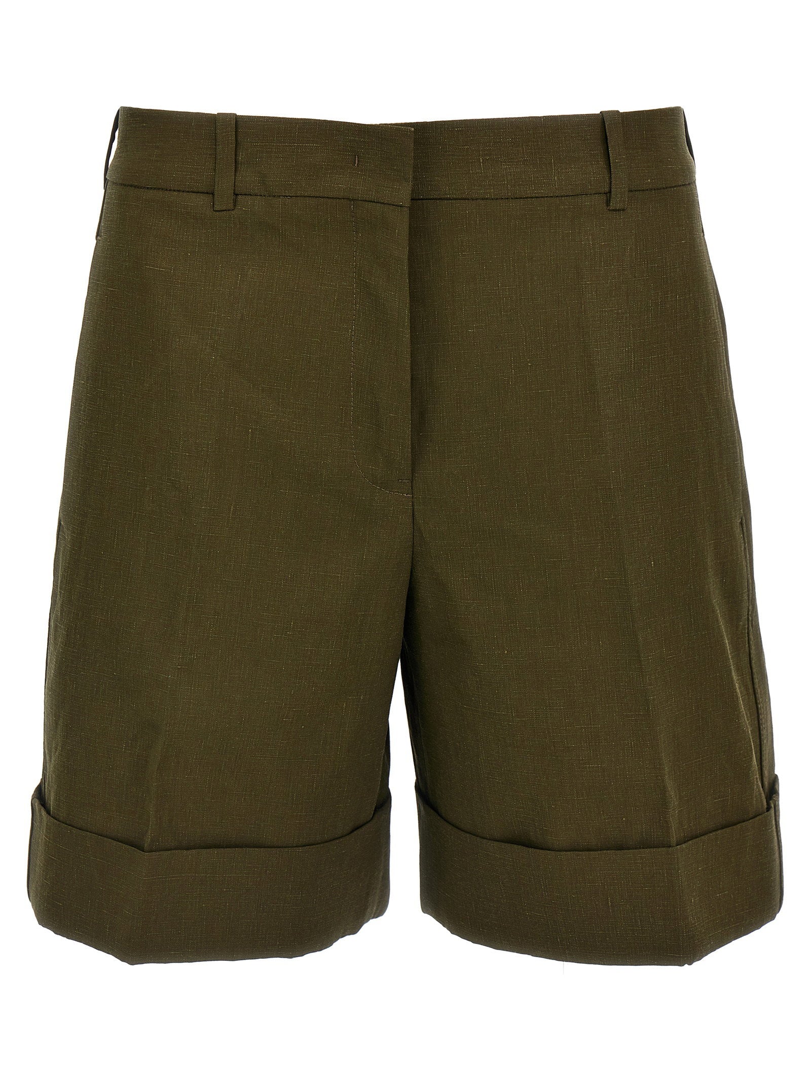 Jil Sander Women's Linen Bermuda Shorts