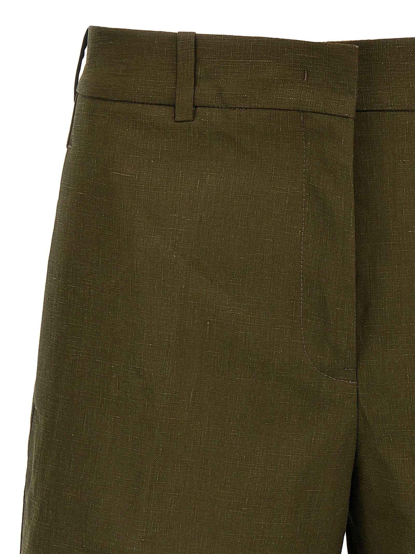 Jil Sander Women's Linen Bermuda Shorts
