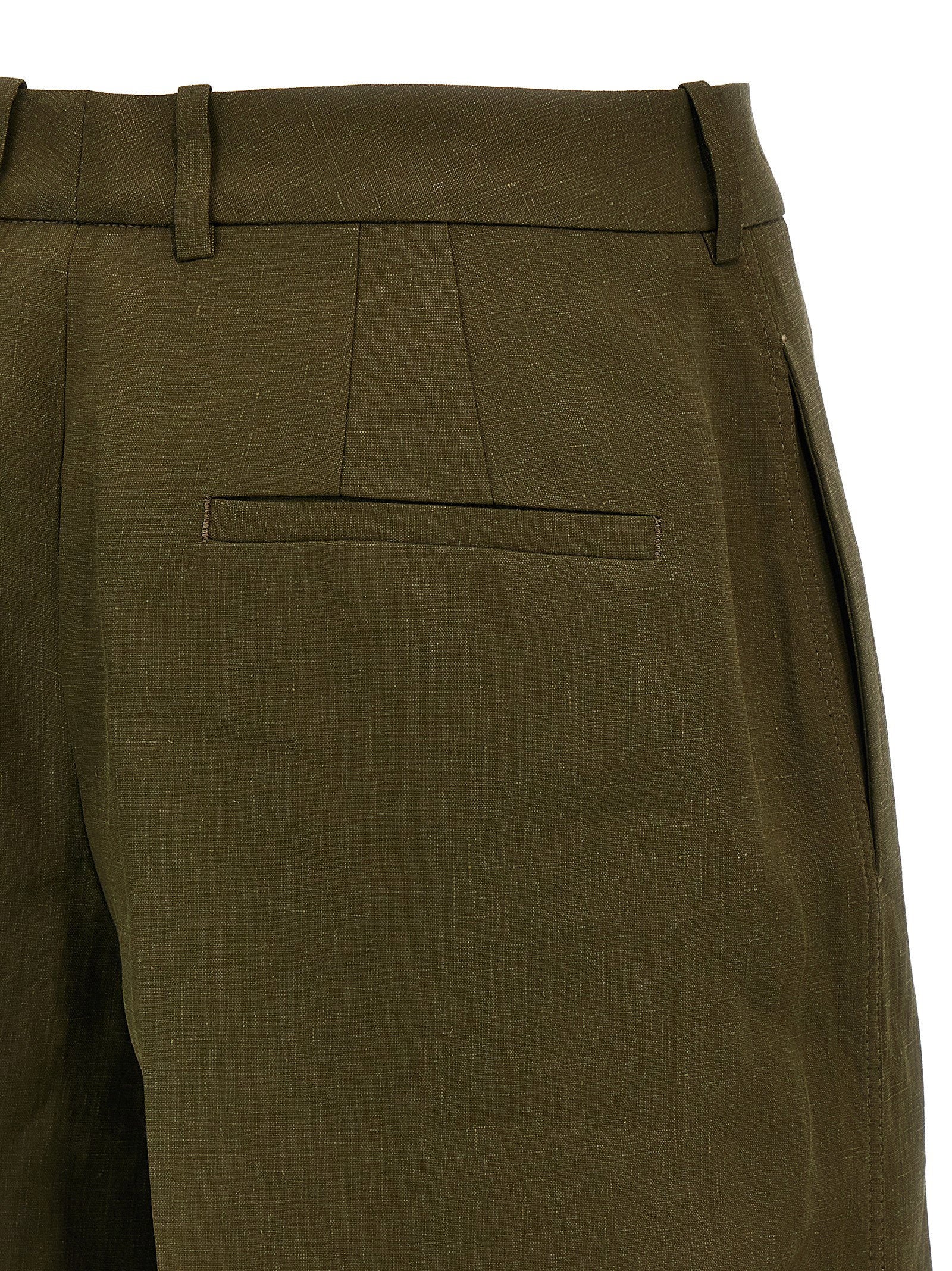 Jil Sander Women's Linen Bermuda Shorts