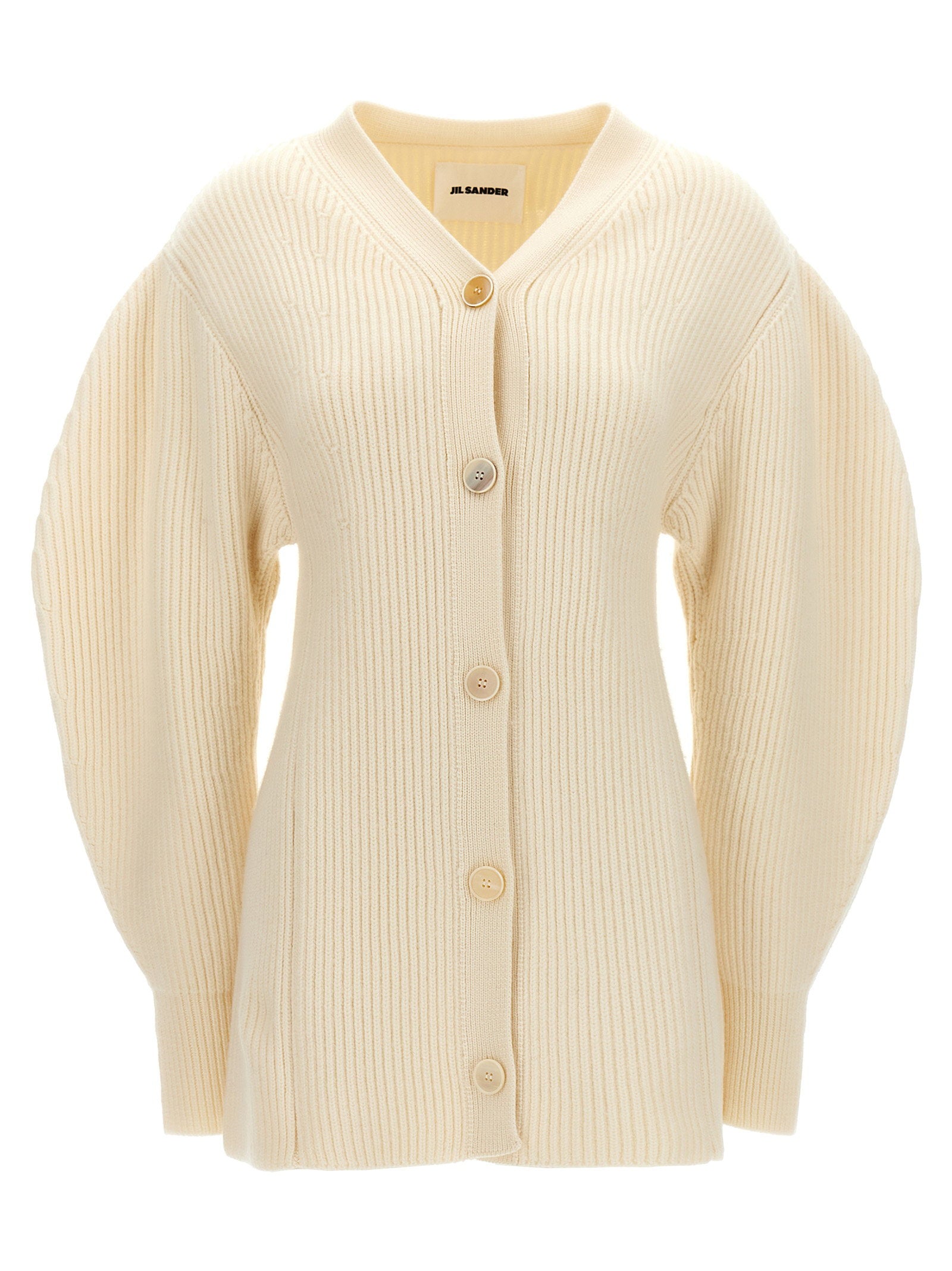 Jil Sander Women's Ribbed Cardigan