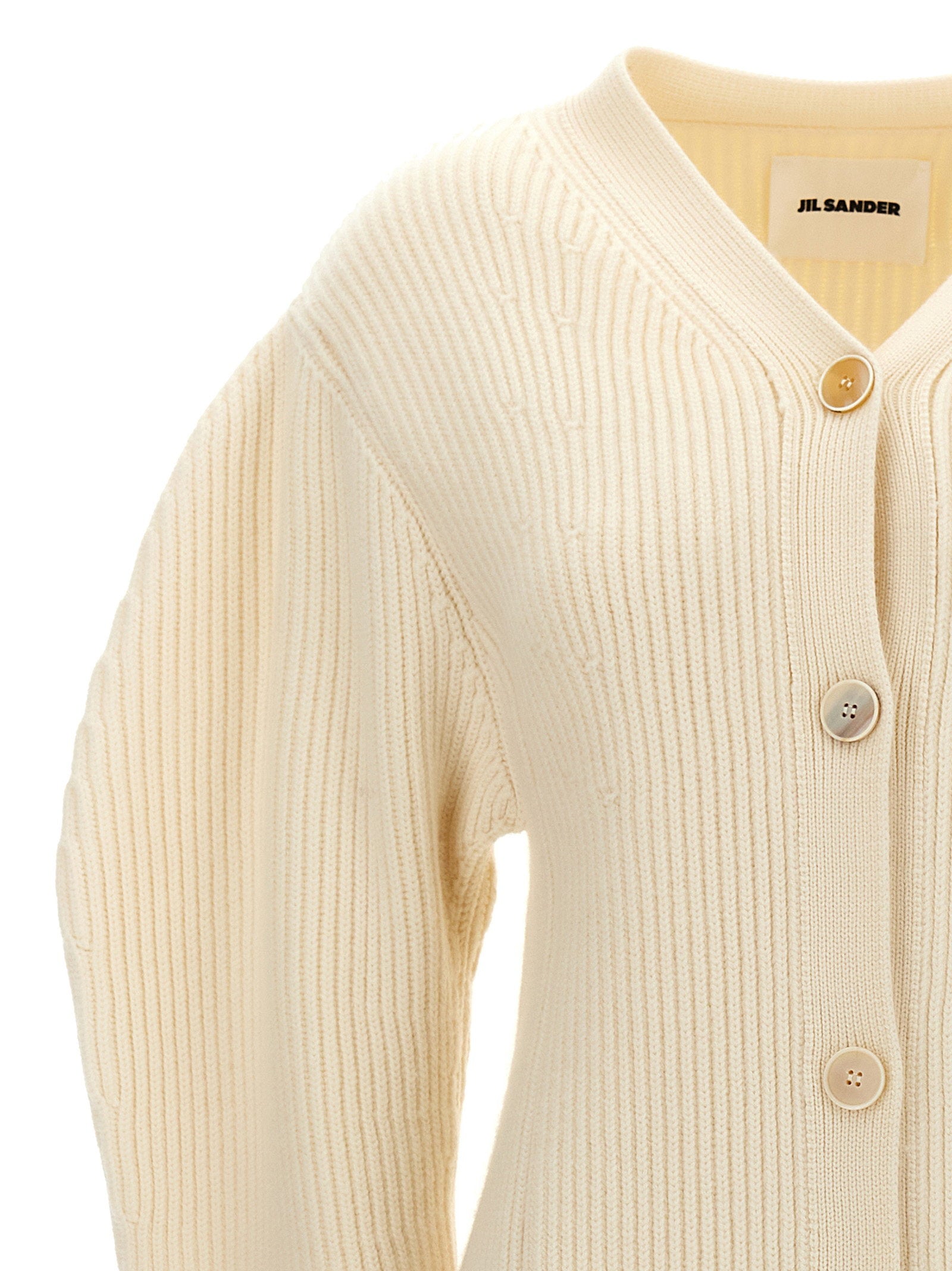 Jil Sander Women's Ribbed Cardigan