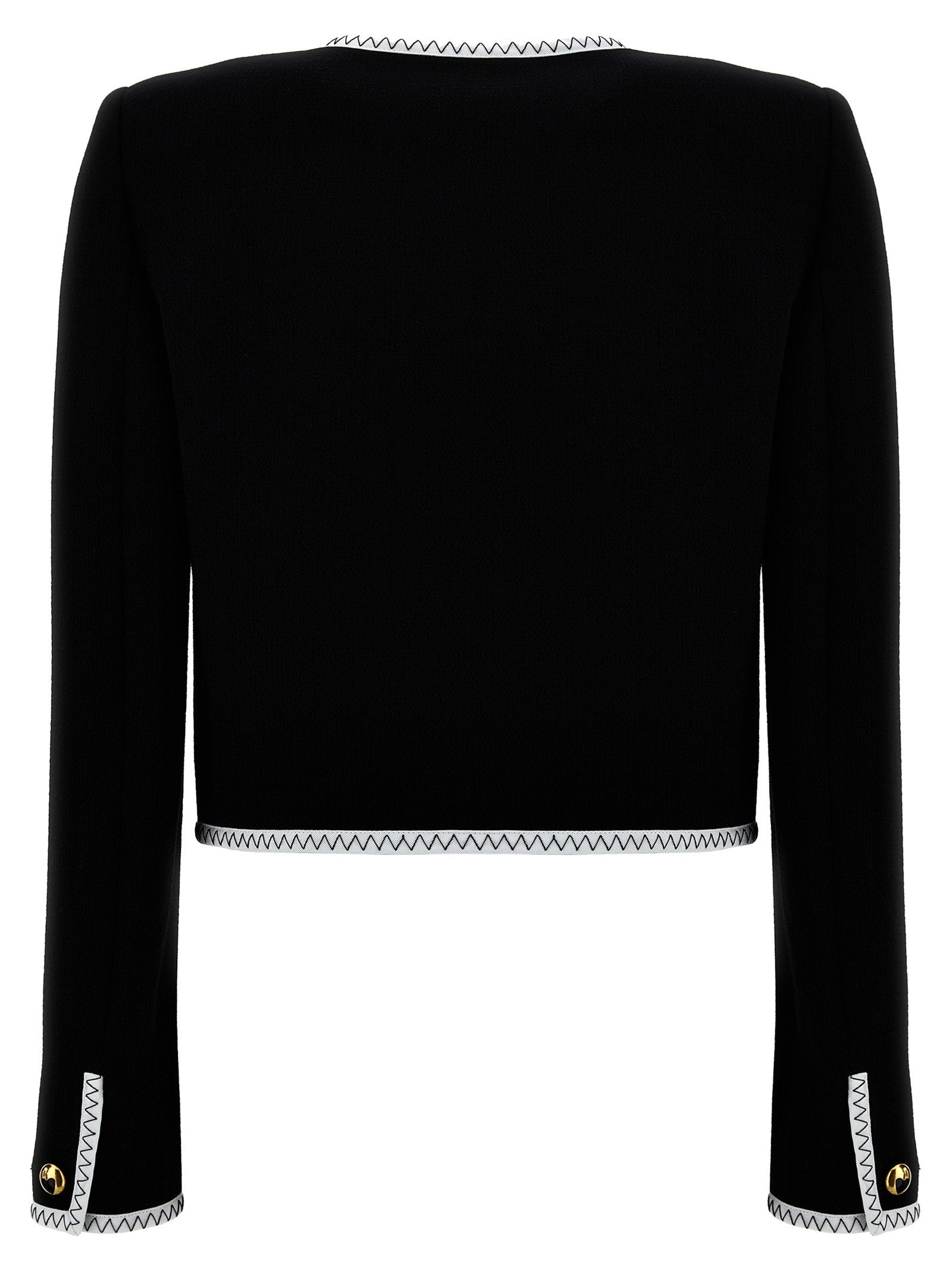 Moschino Women's Crepe Short Jacket