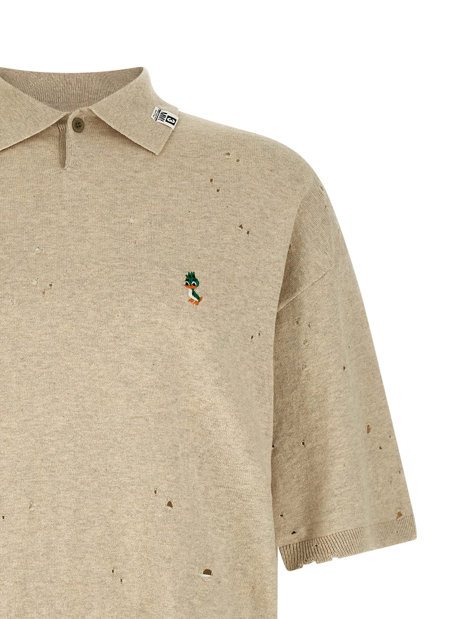 Maison Mihara Yasuhiro Men's Embroidery Polo Shirt