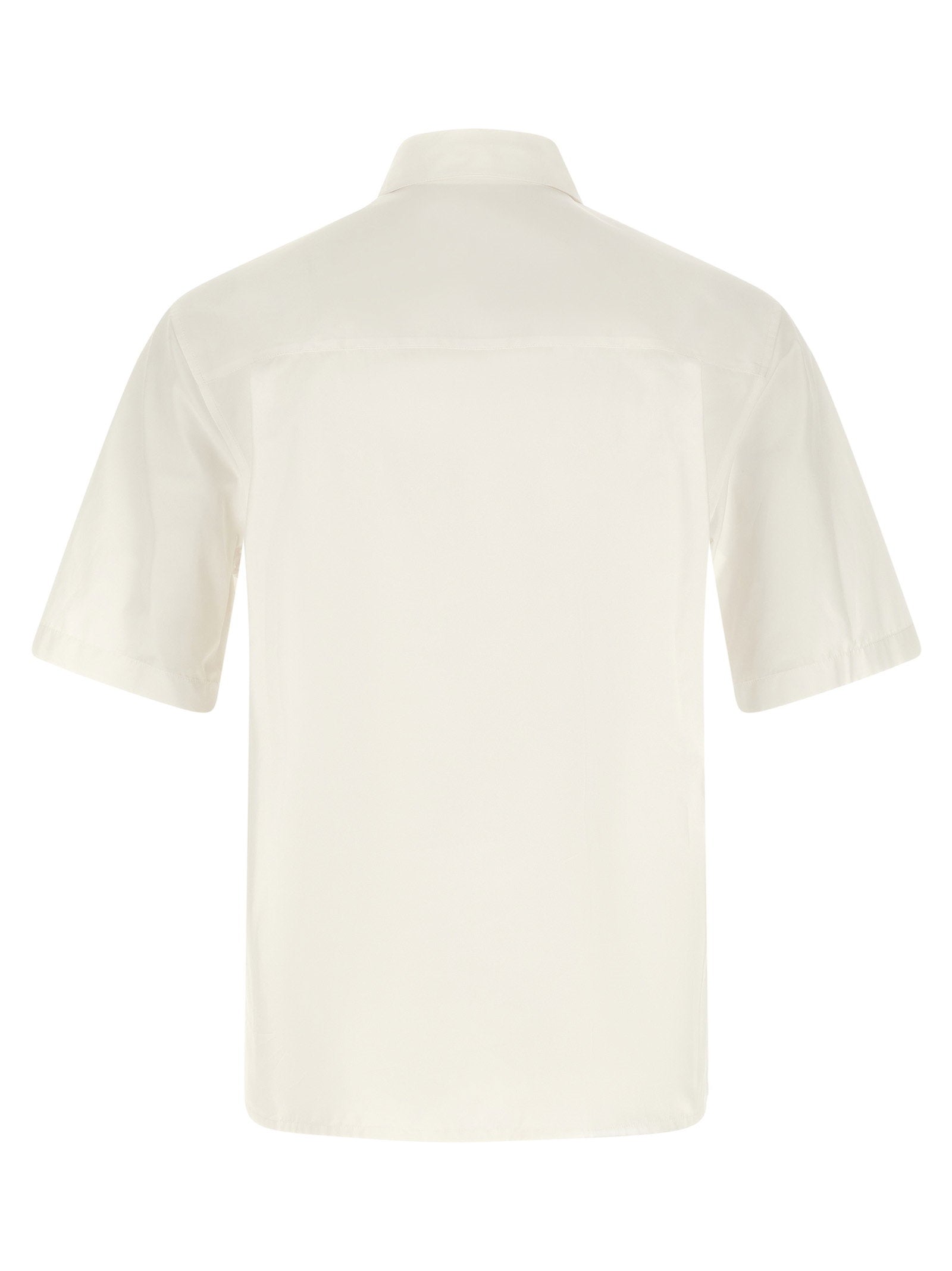 Jil Sander Men's Logo Embroidery Shirt
