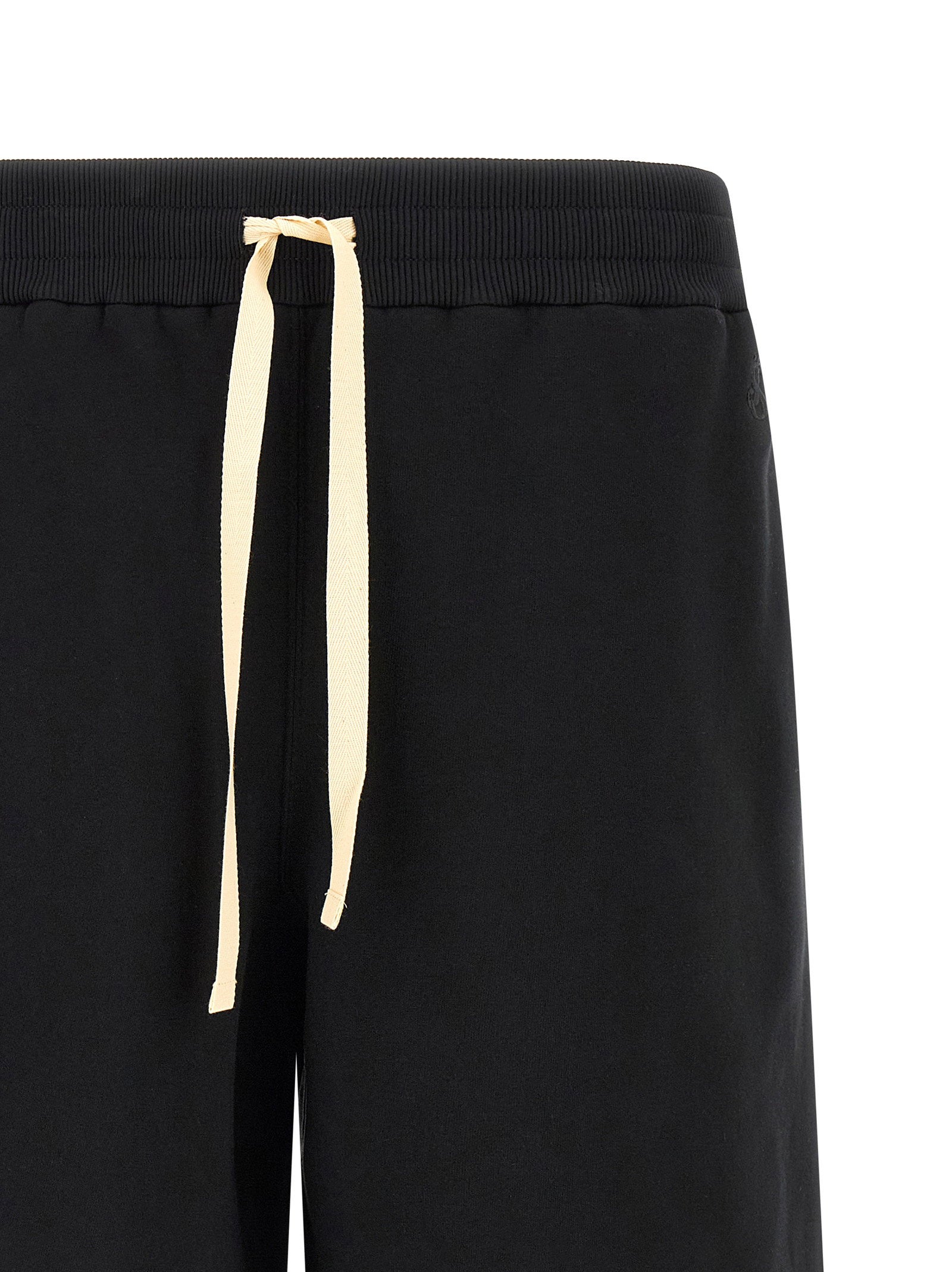 Jil Sander Men's Embroidered Logo Bermuda Shorts