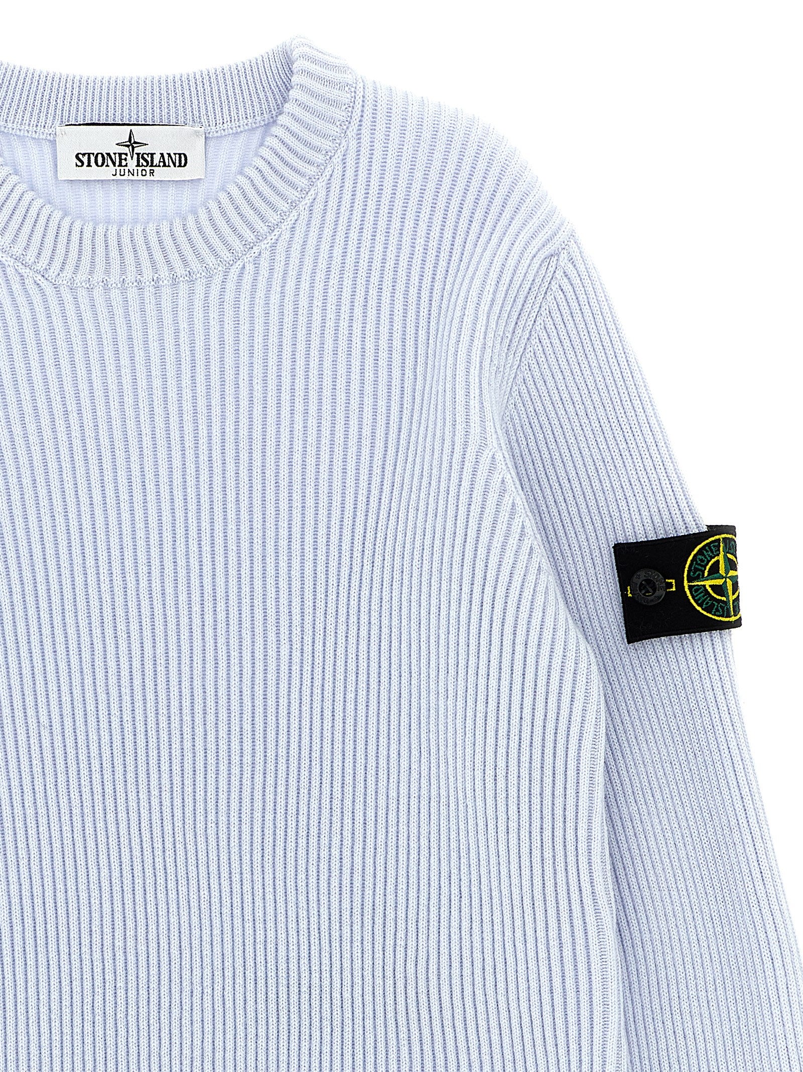Stone Island Junior Boy's Ribbed Sweater