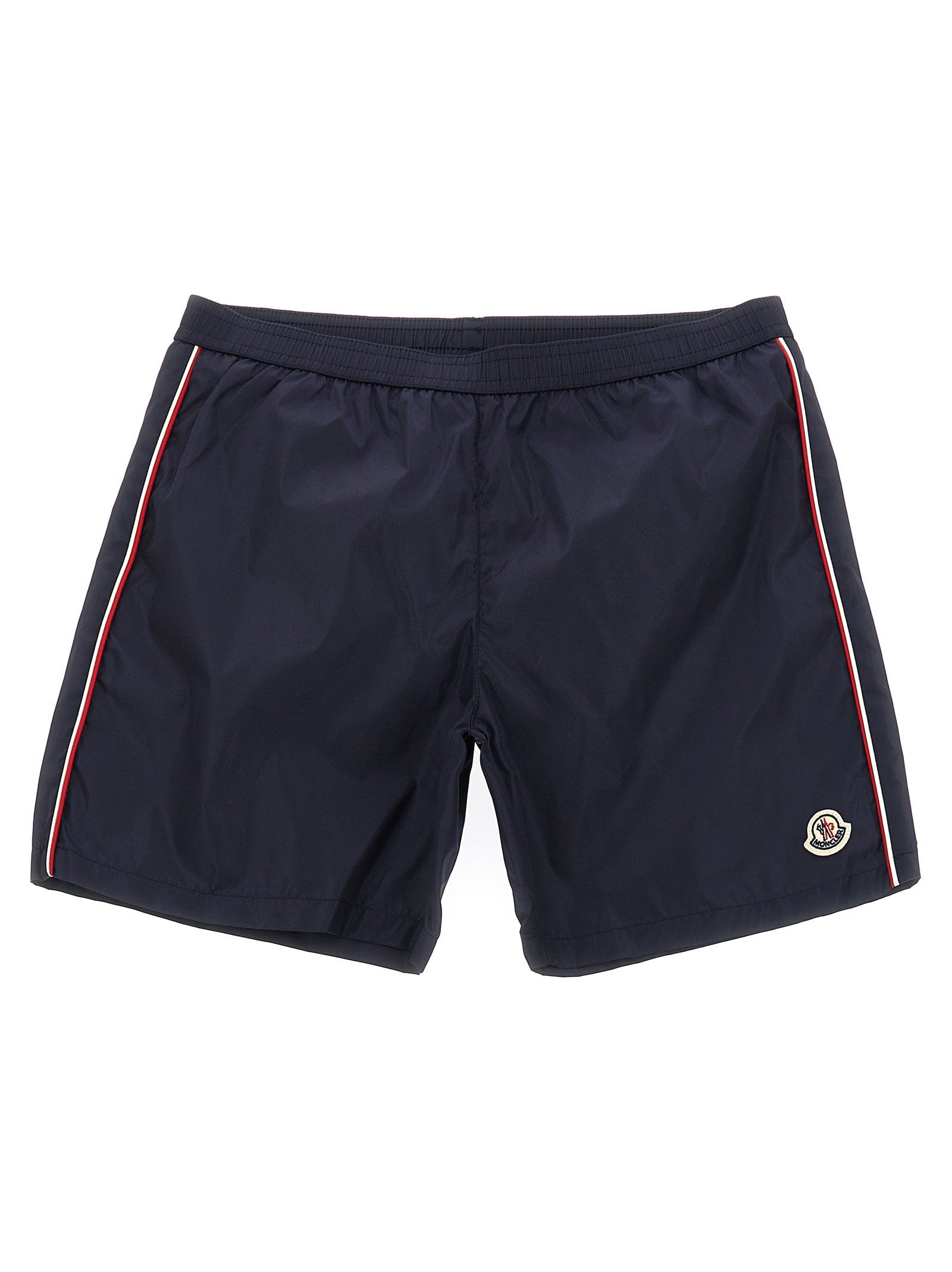 Moncler Enfant Boy's Tricolor Trim Swimsuit