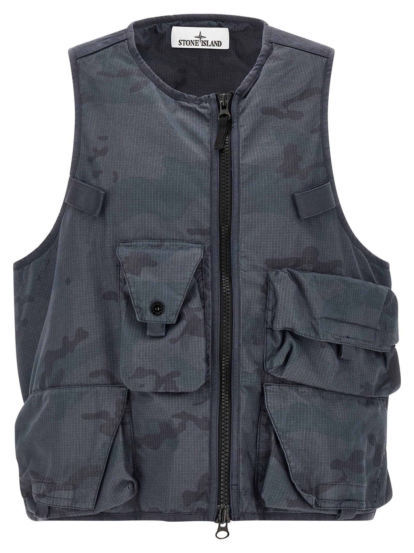 Stone Island Men's Camouflage Vest