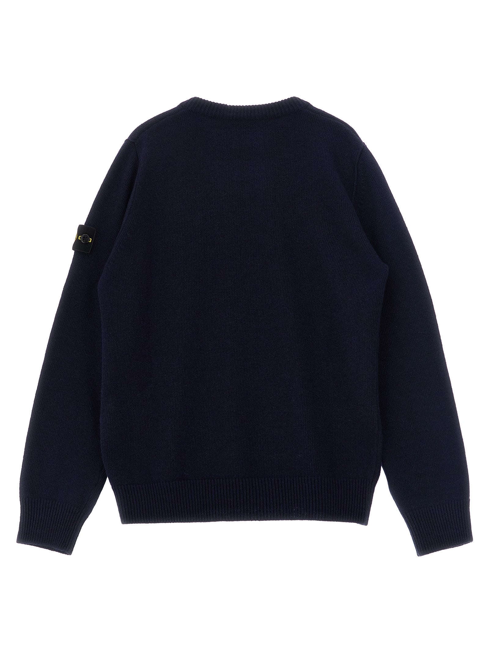 Stone Island Junior Boy's Badge Logo Sweater
