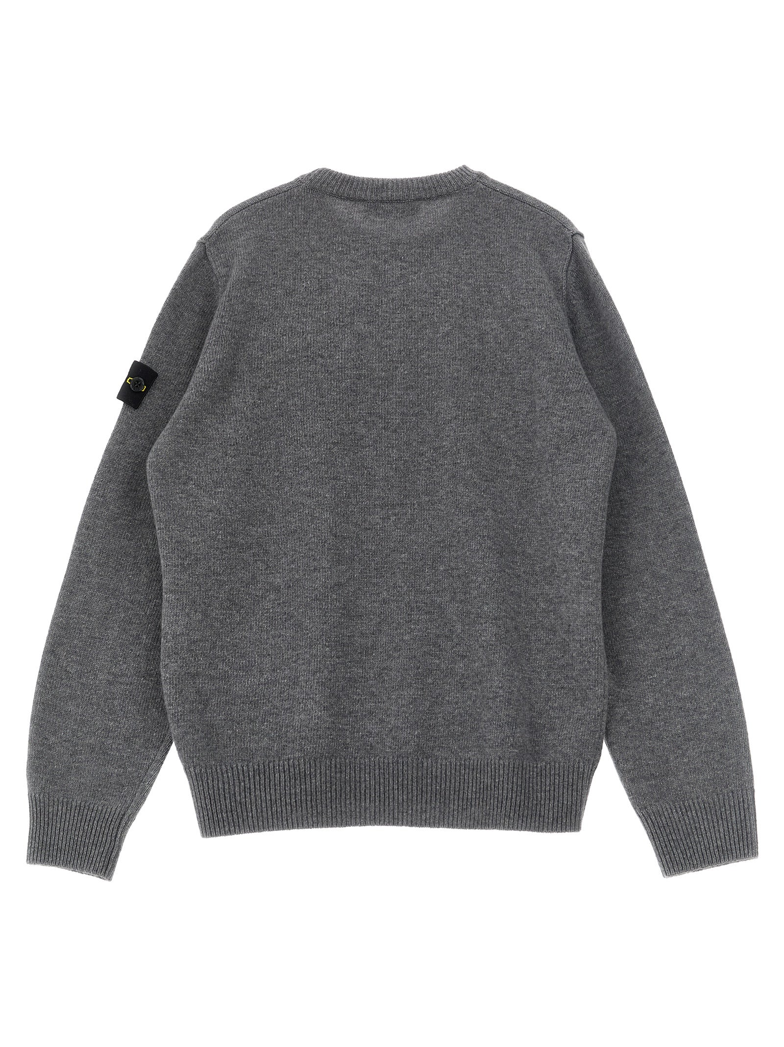 Stone Island Junior Boy's Badge Logo Sweater