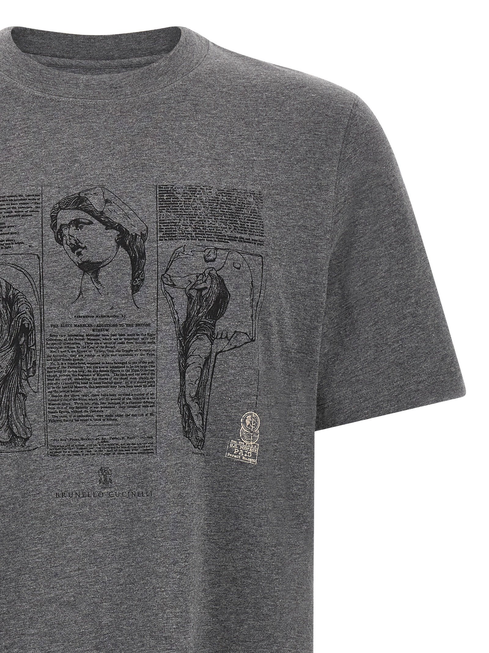 Brunello Cucinelli Men's Partenone T-Shirt
