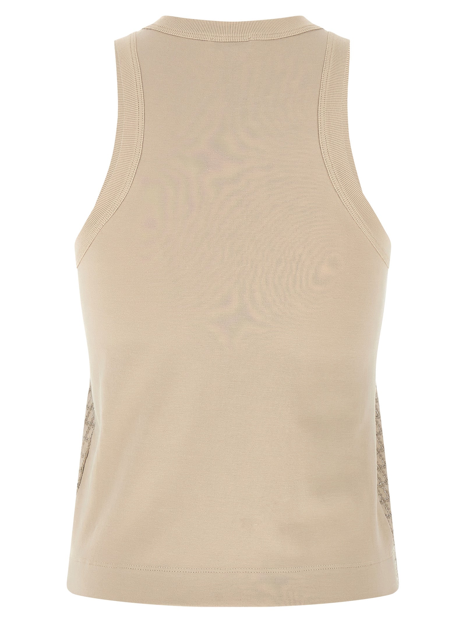 Brunello Cucinelli Women's Dazzling Check Embroidery Top