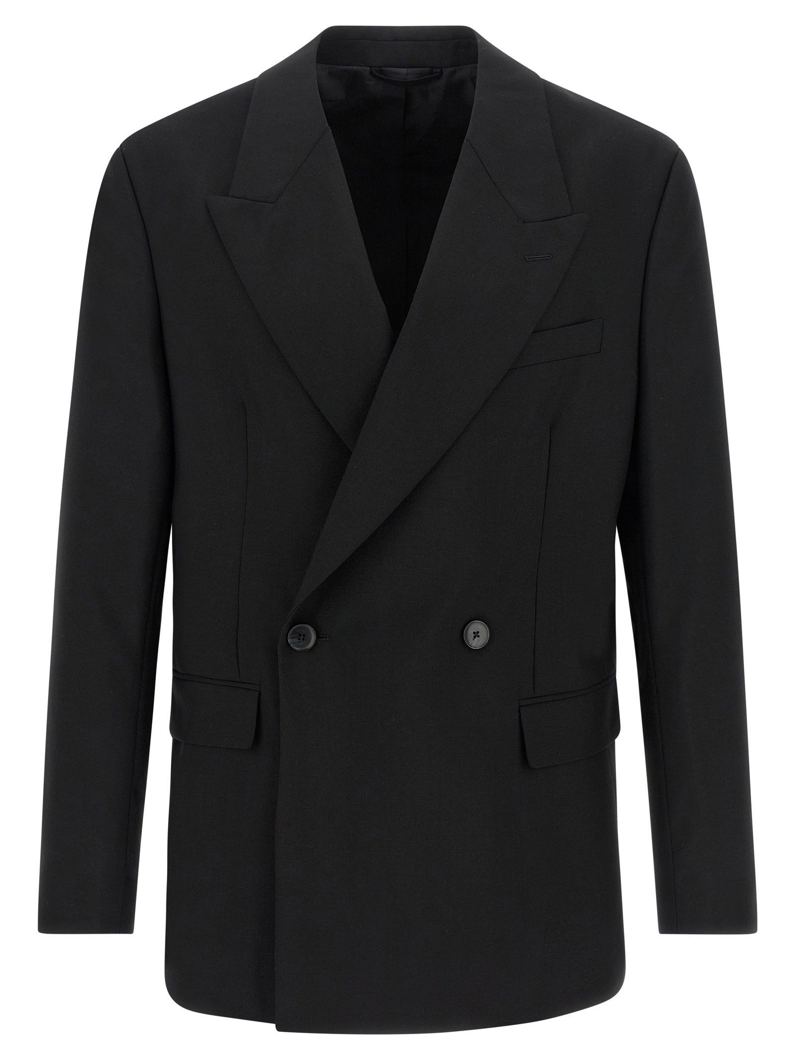 Mfpen Men's Double-Breasted Blazer