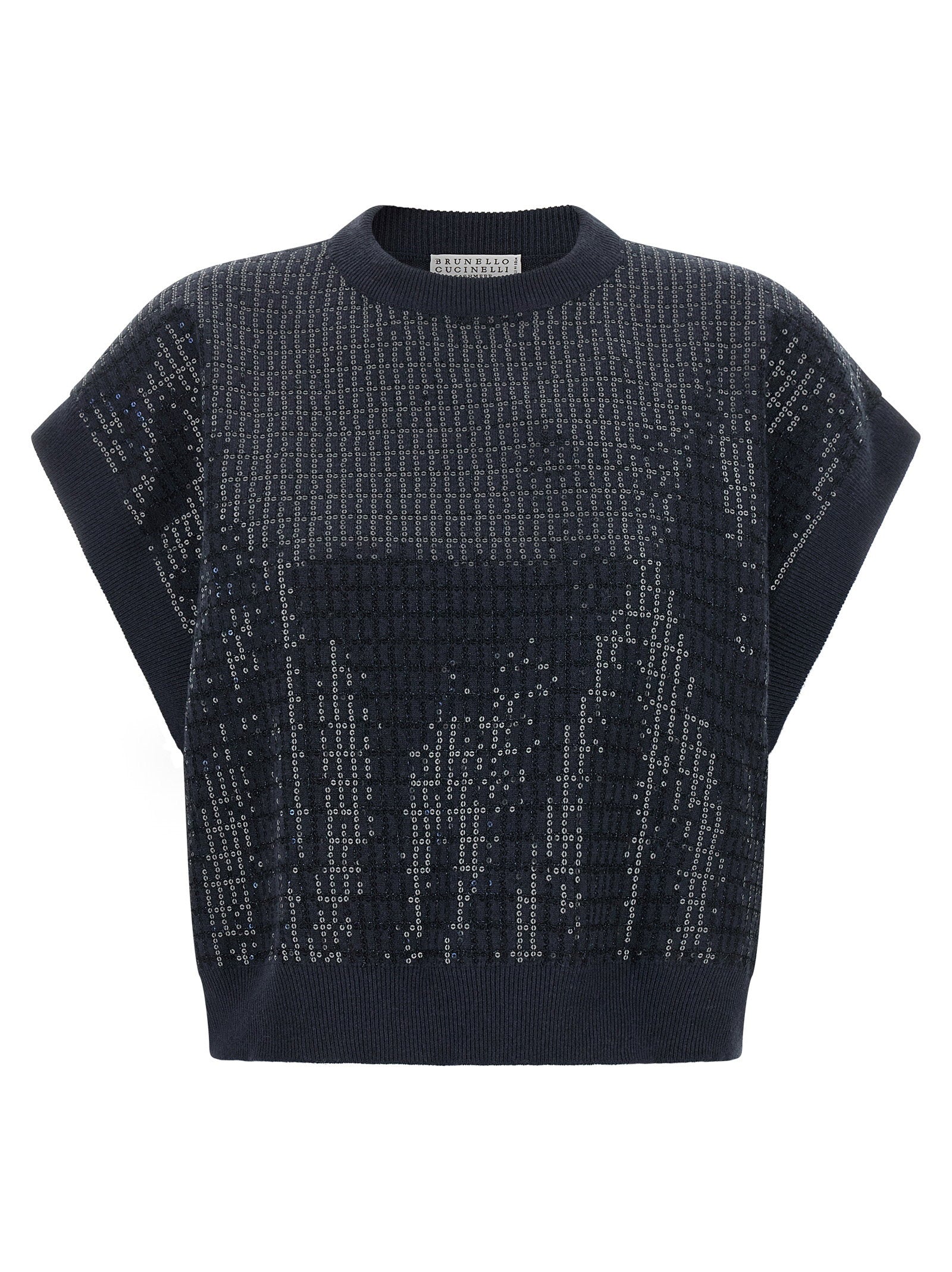 Brunello Cucinelli Women's Sequin Embroidered Sweater