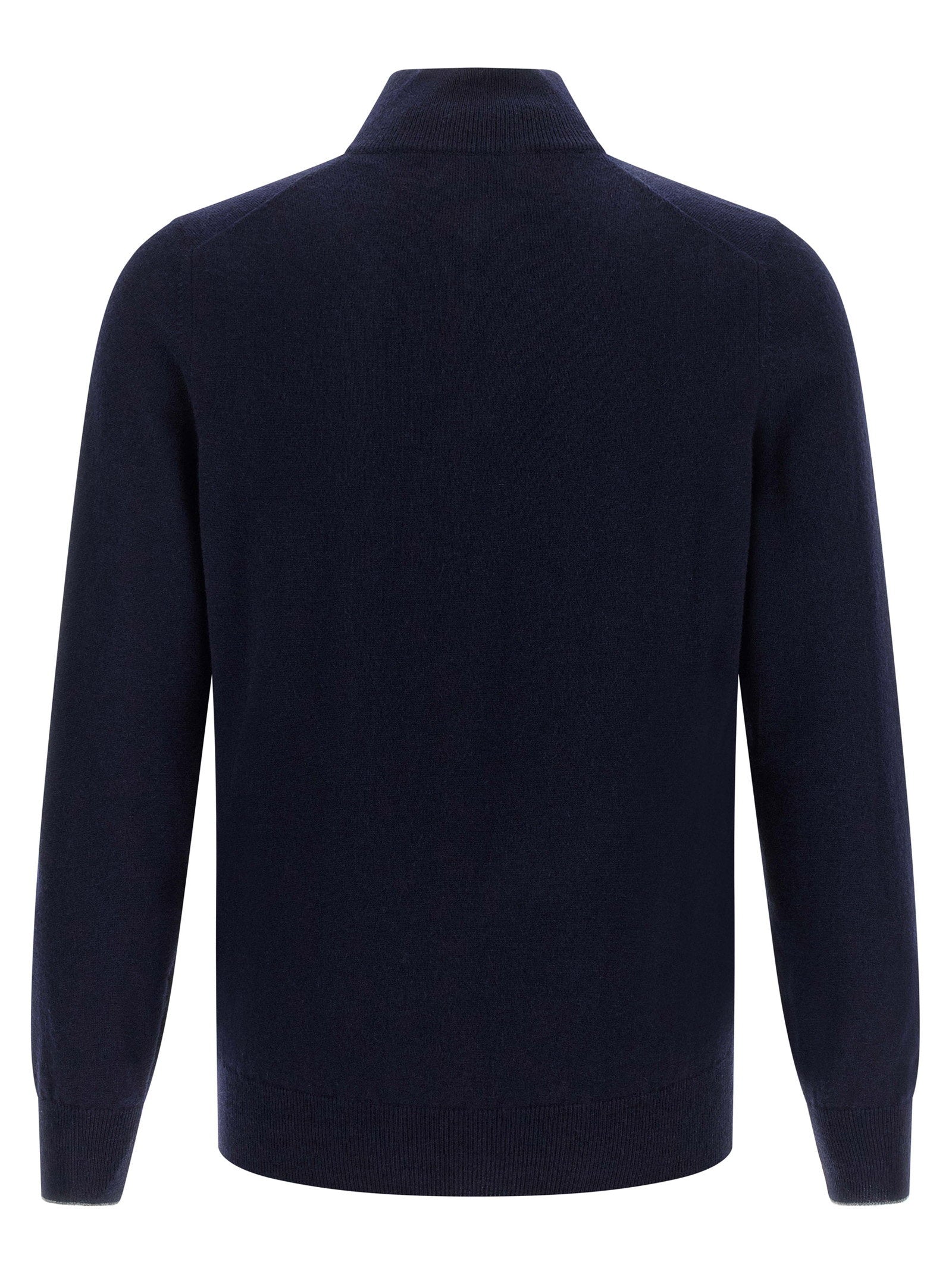 Brunello Cucinelli Men's Half-Zip Sweater