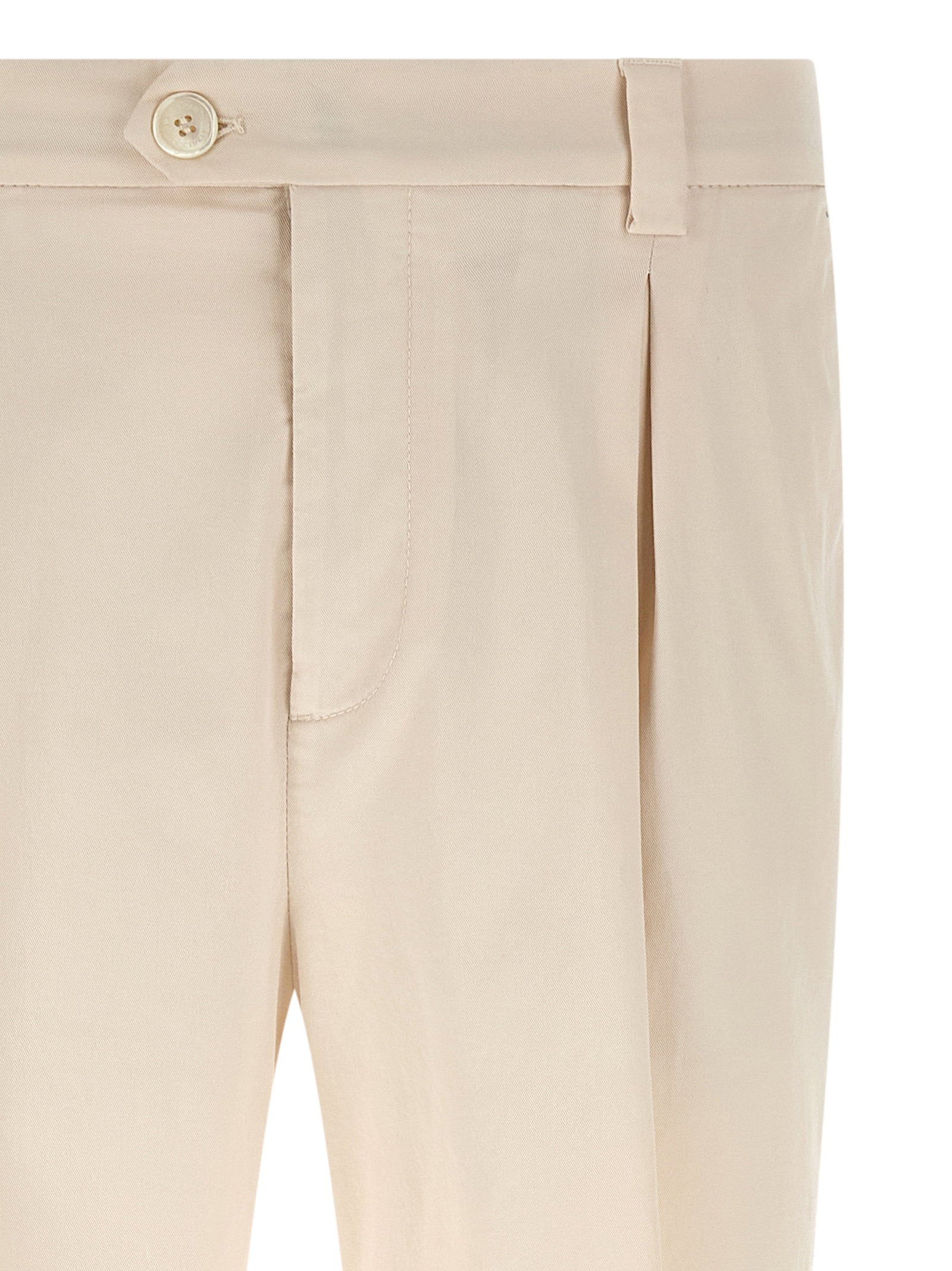 Brunello Cucinelli Men's American Pima Cotton Pants