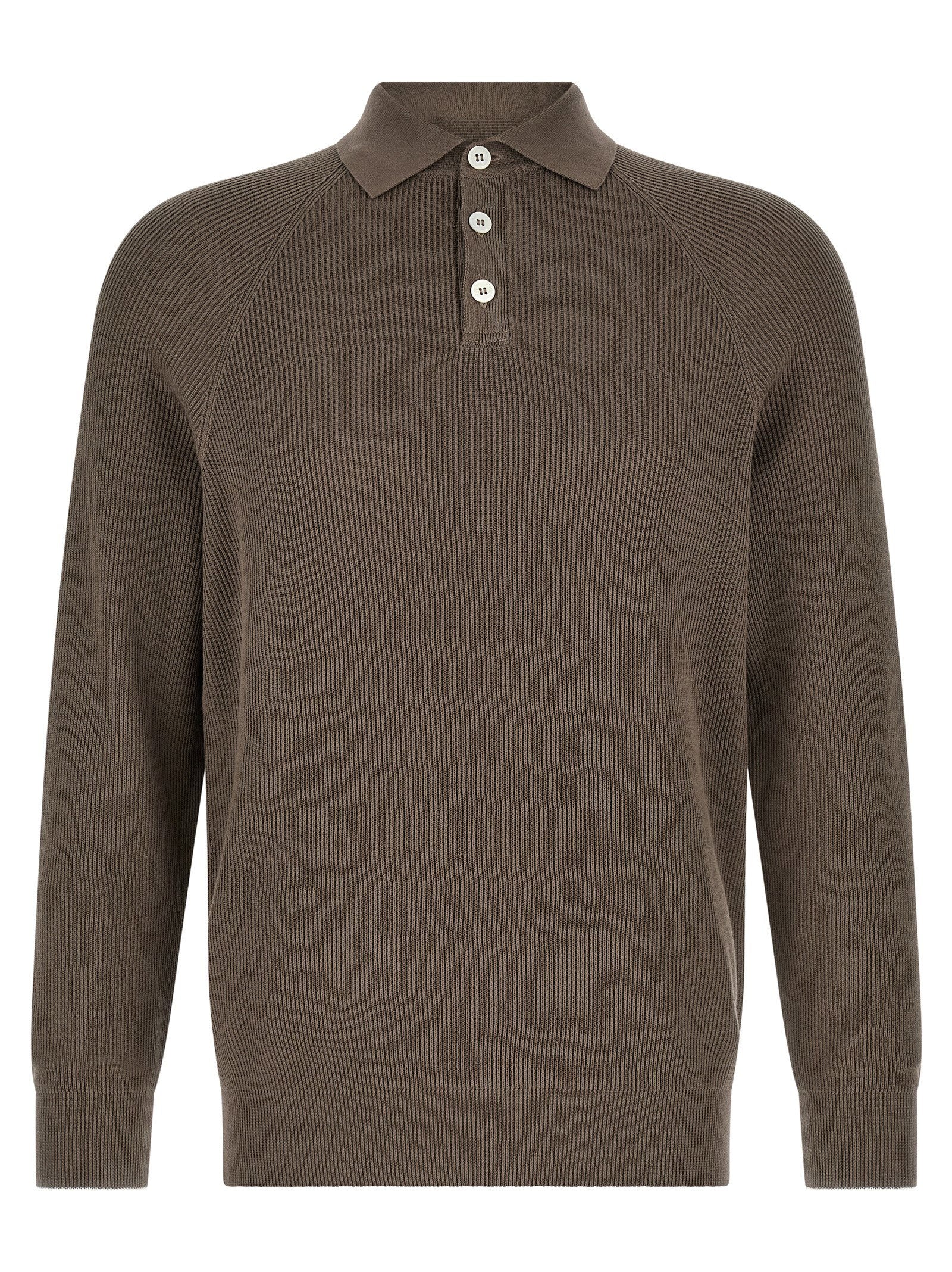 Brunello Cucinelli Men's English Coast Polo Shirt