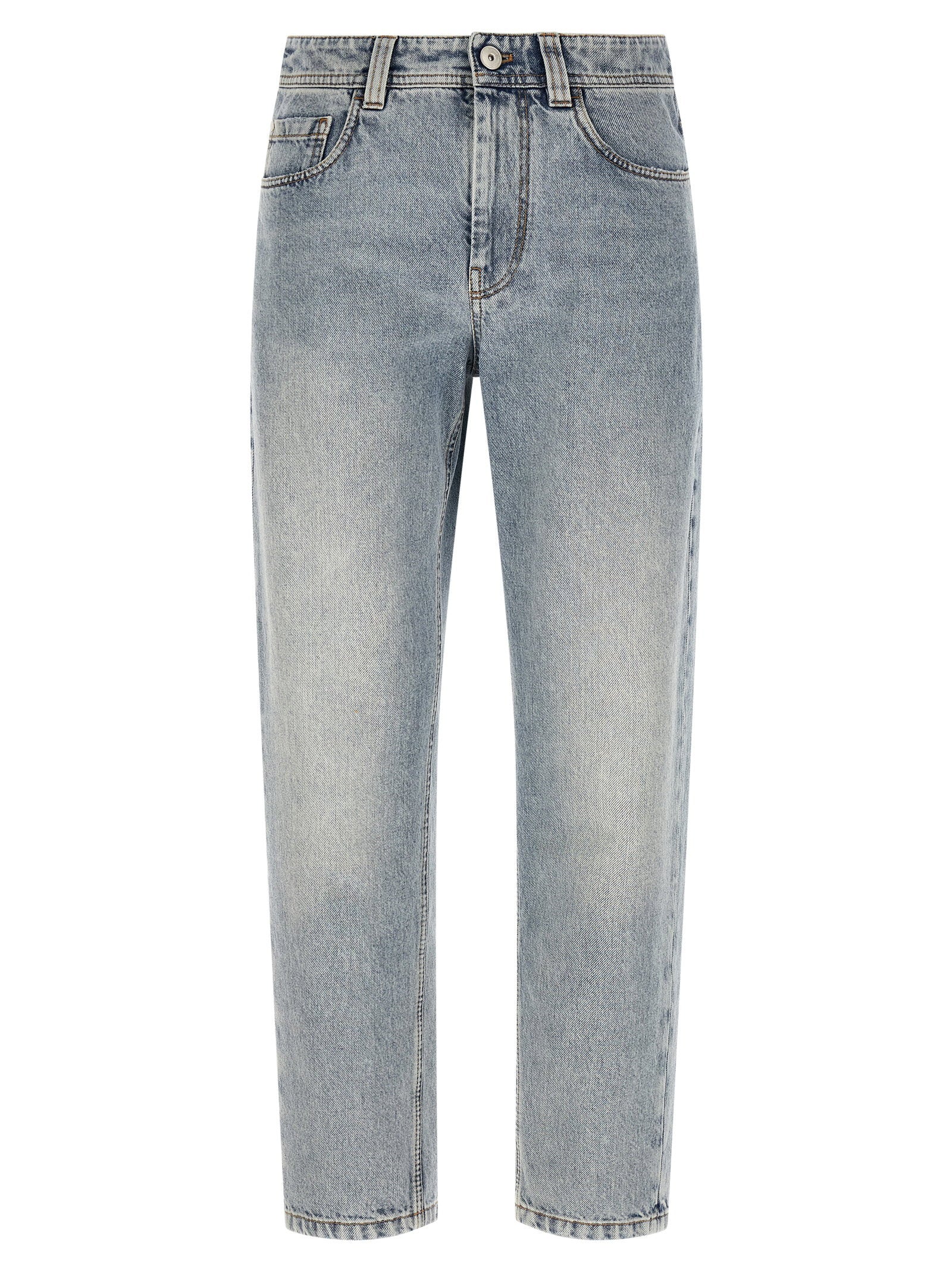Brunello Cucinelli Women's Baggy Tapered Jeans