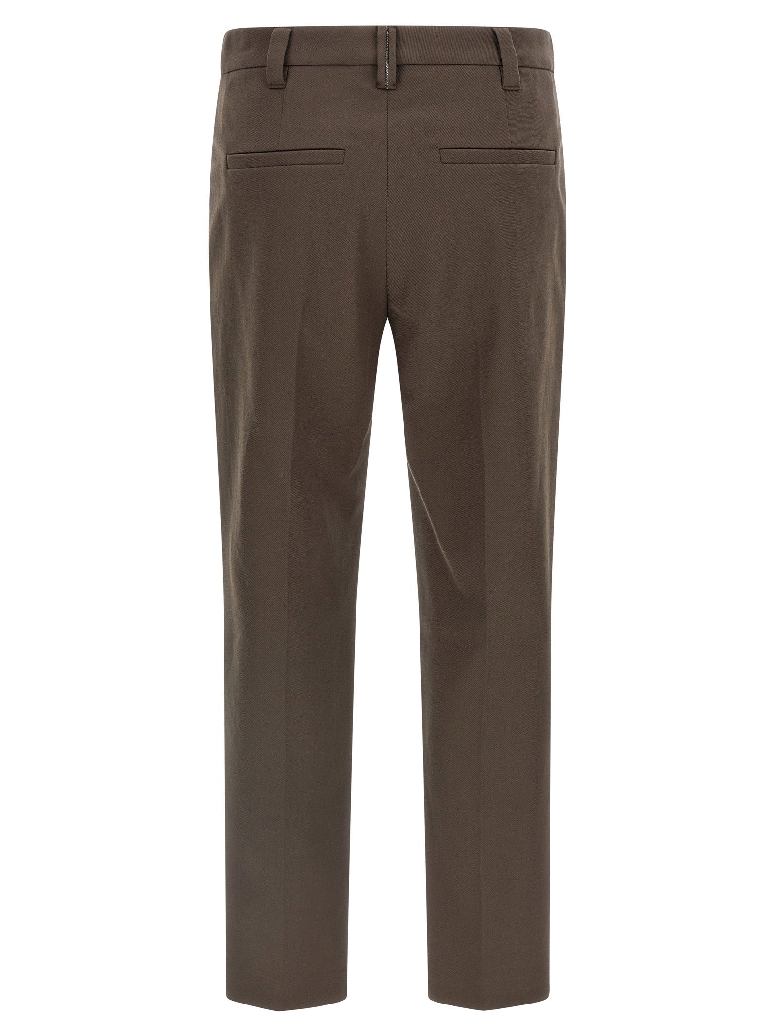 Brunello Cucinelli Women's Cotton Trousers