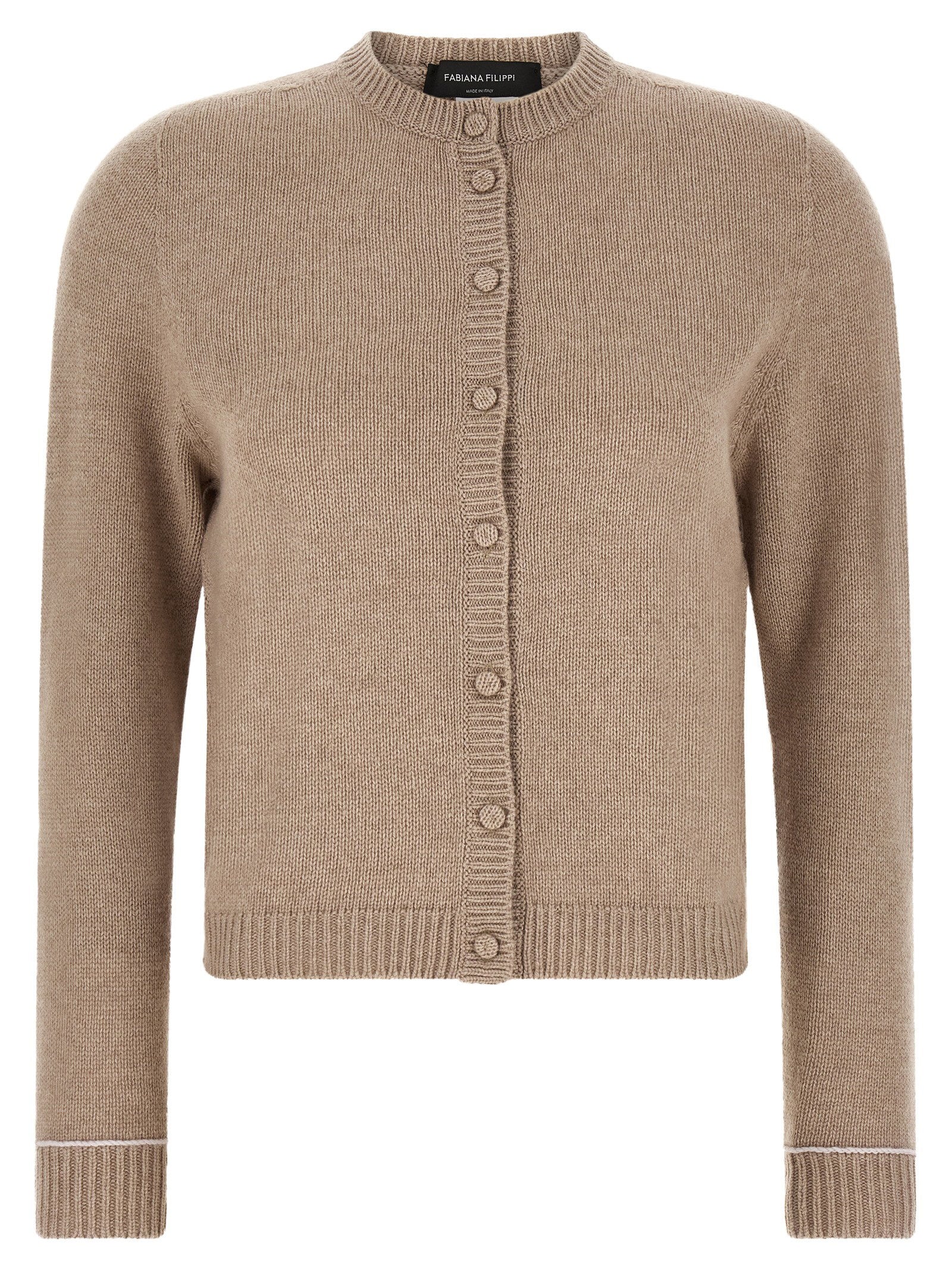 Fabiana Filippi Women's Covered Buttons Cardigan
