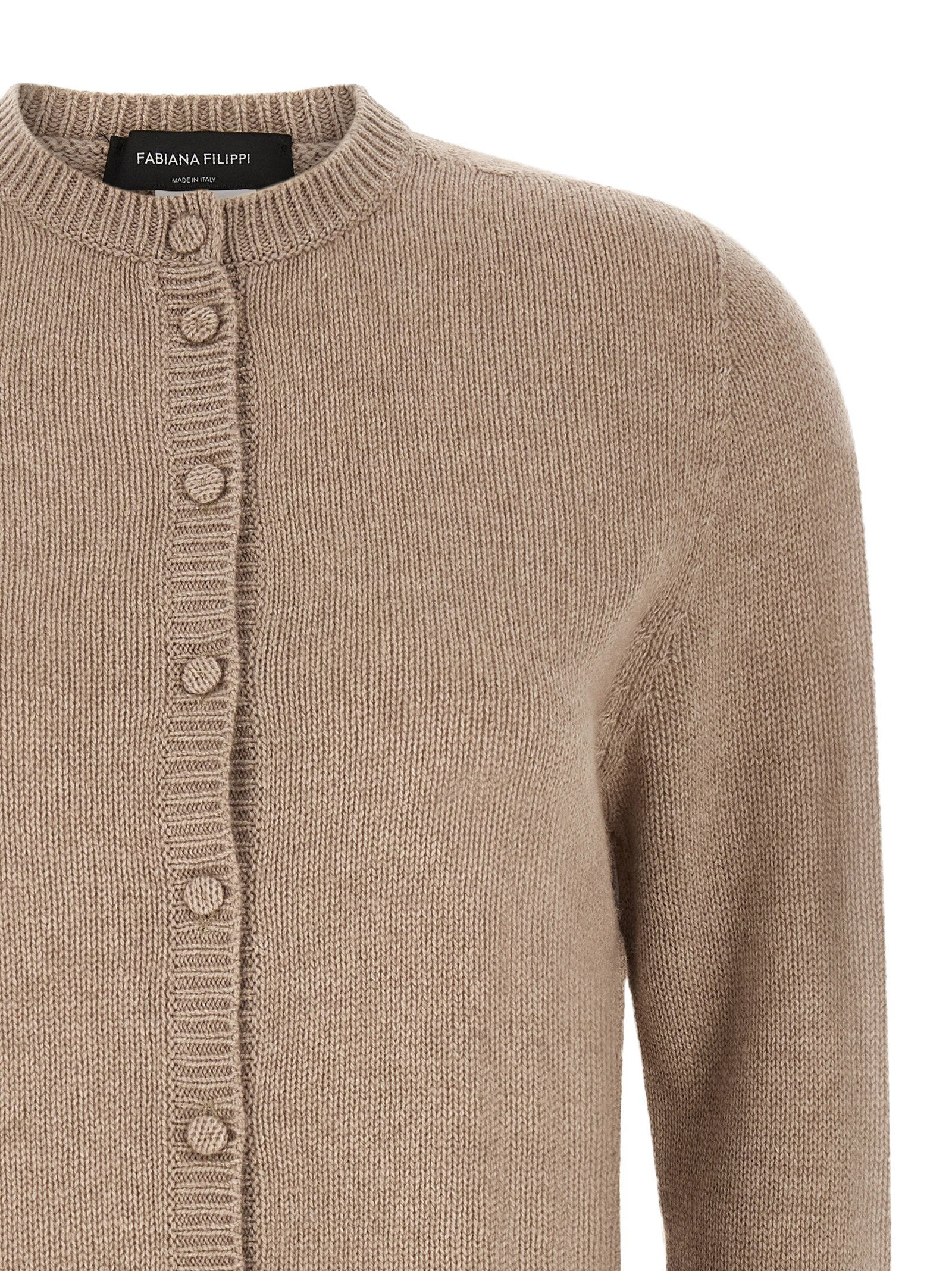 Fabiana Filippi Women's Covered Buttons Cardigan