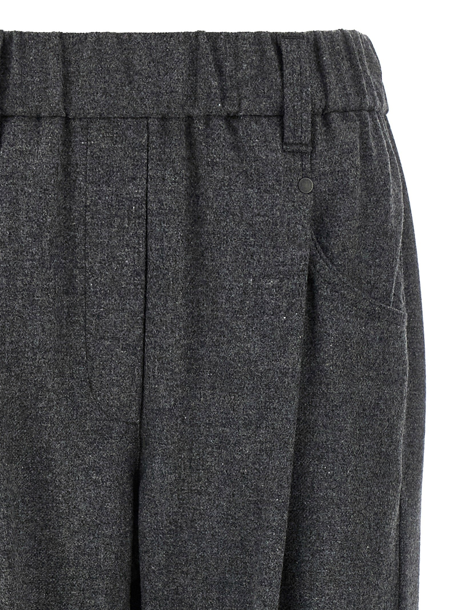 Brunello Cucinelli Women's Wool And Cashmere Pants