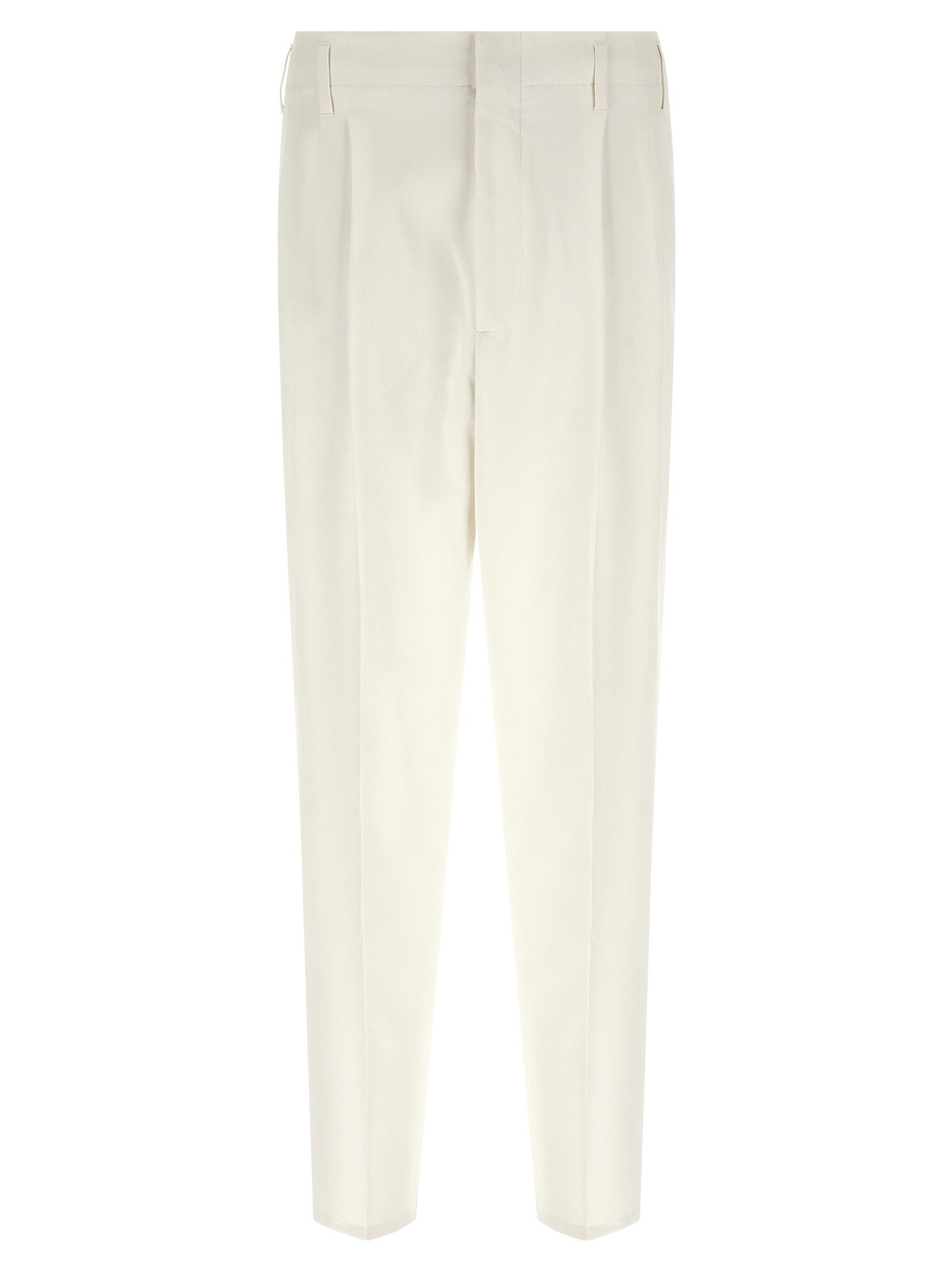 Brunello Cucinelli Men's Cotton Trousers