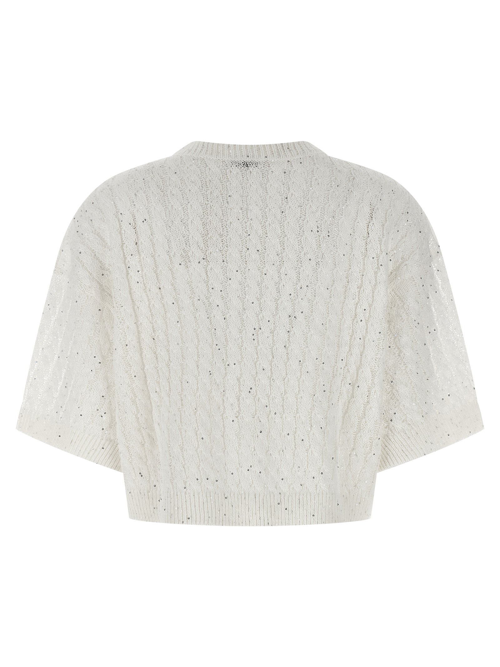 Brunello Cucinelli Women's Dazzling Cable Cardigan