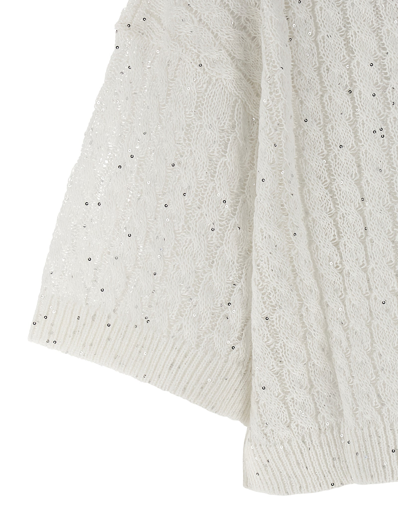 Brunello Cucinelli Women's Dazzling Cable Cardigan
