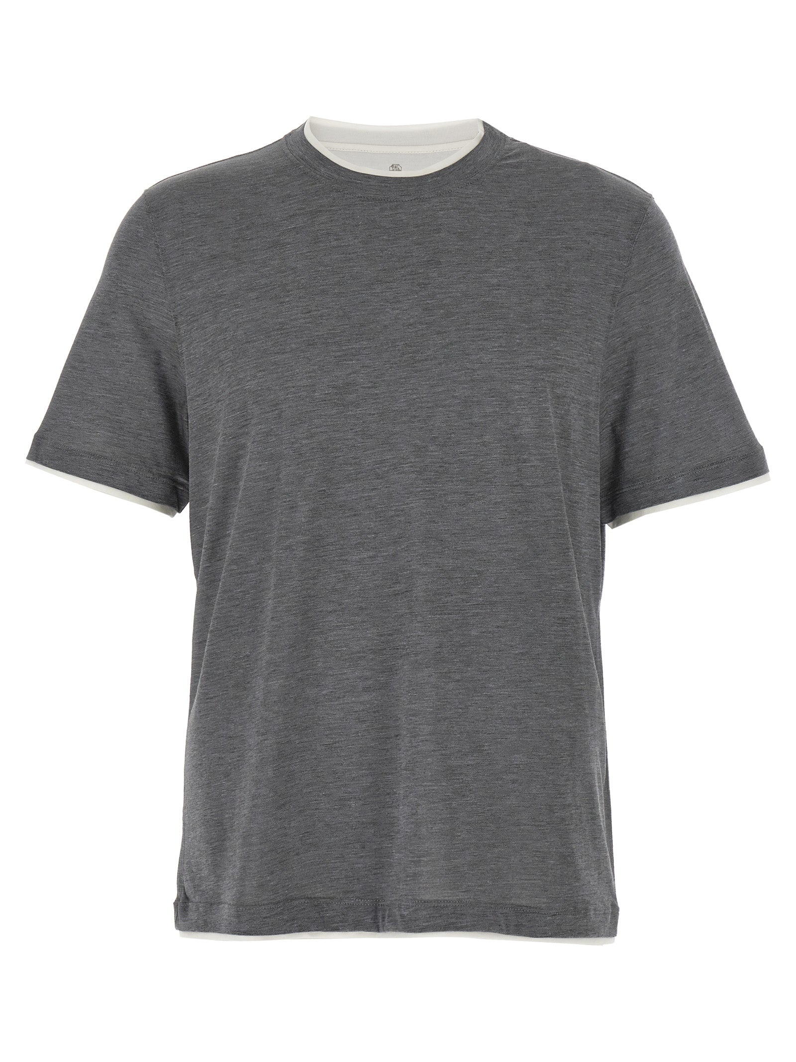 Brunello Cucinelli Men's Layered T-Shirt