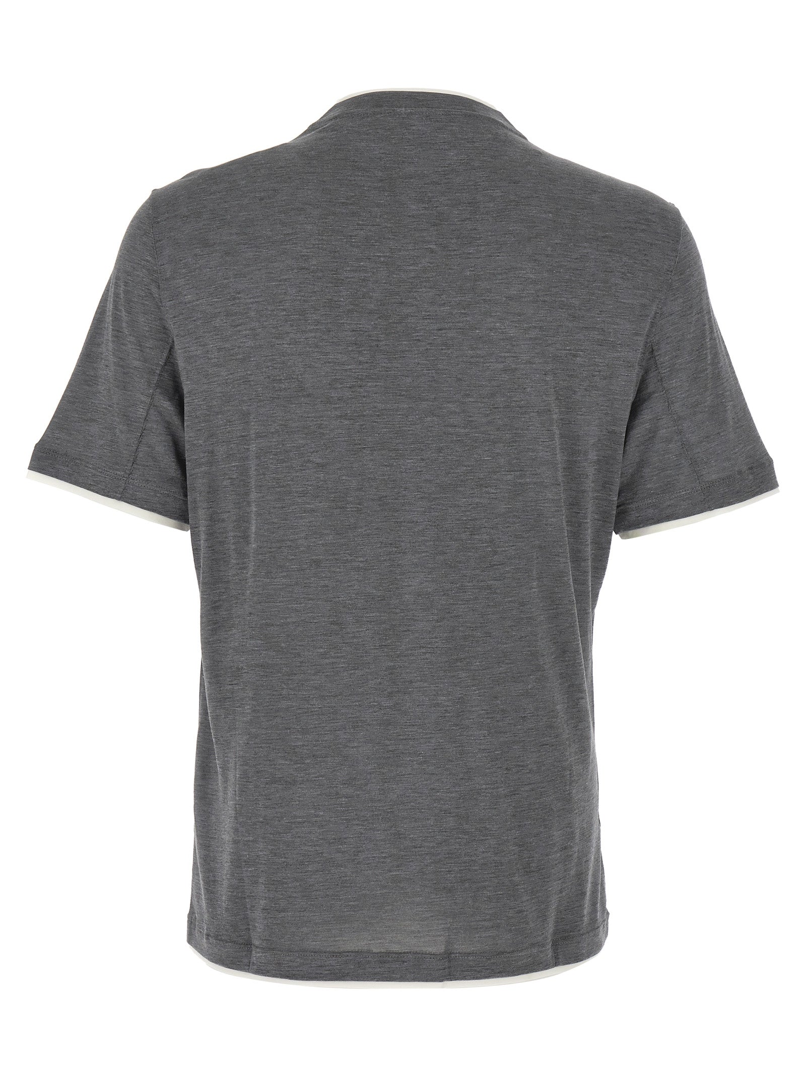 Brunello Cucinelli Men's Layered T-Shirt