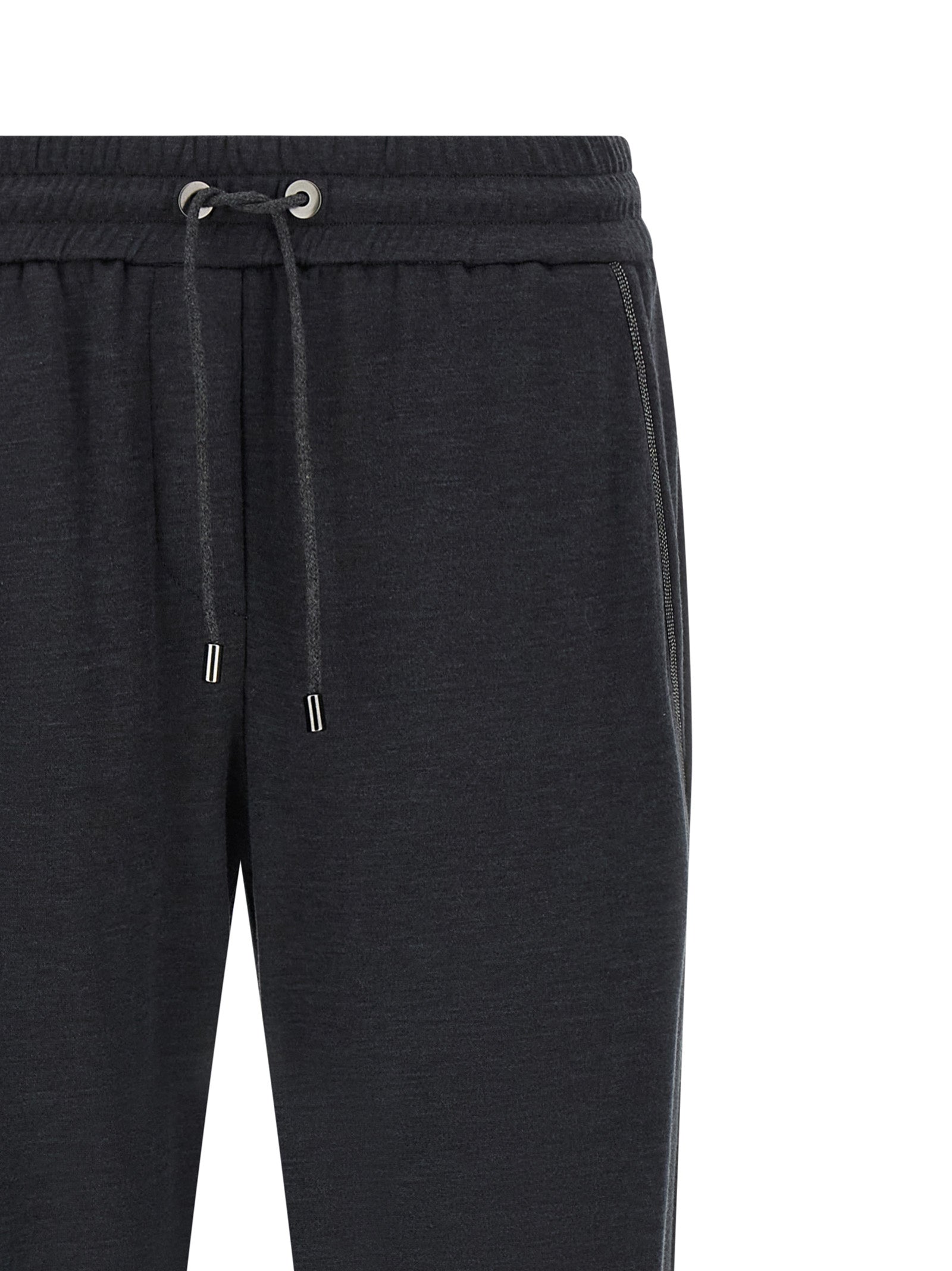 Brunello Cucinelli Women's Shiny Pocket Detail Joggers